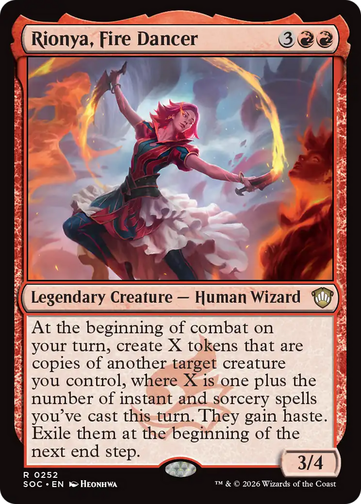 Rionya, Fire Dancer [Secrets of Strixhaven Commander] | Devastation Store