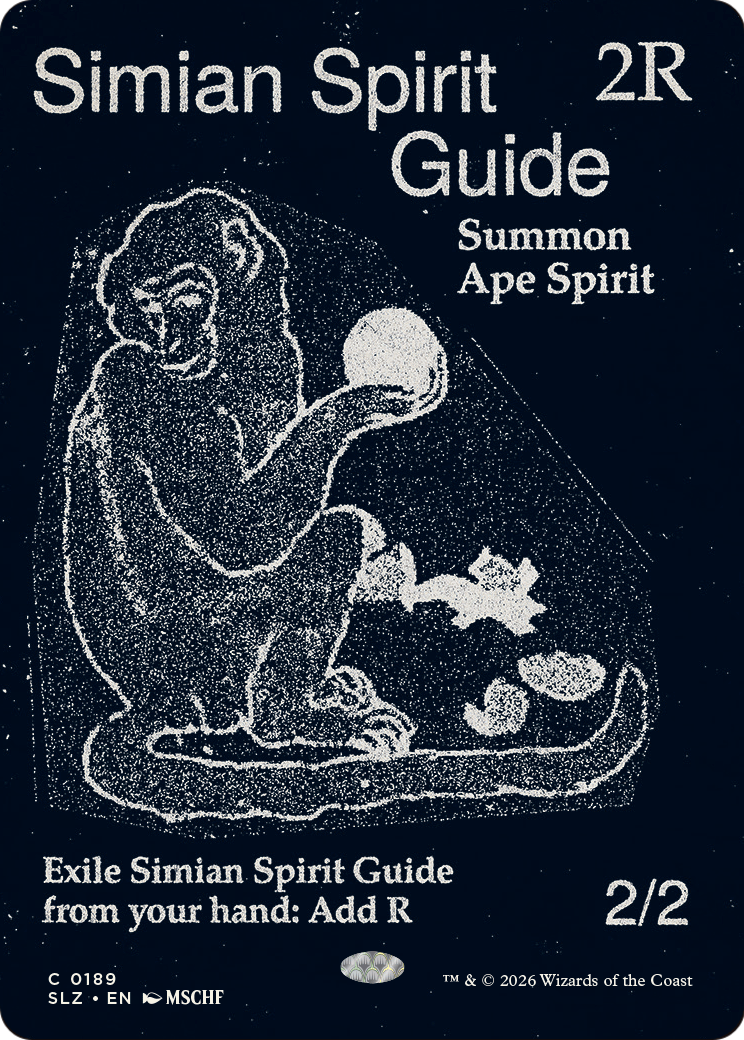 Simian Spirit Guide (0189) [Secret Lair x MSCHF: The Zeta Set] | Devastation Store
