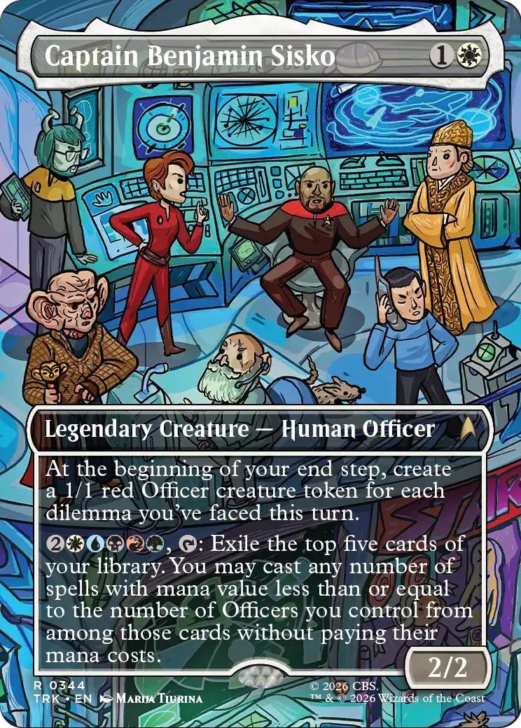 Captain Benjamin Sisko (Borderless) [Star Trek] | Devastation Store