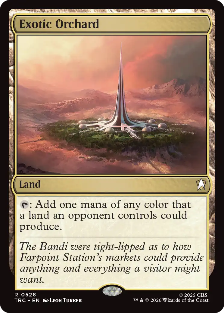 Exotic Orchard (Surge Foil) [Star Trek Commander] | Devastation Store