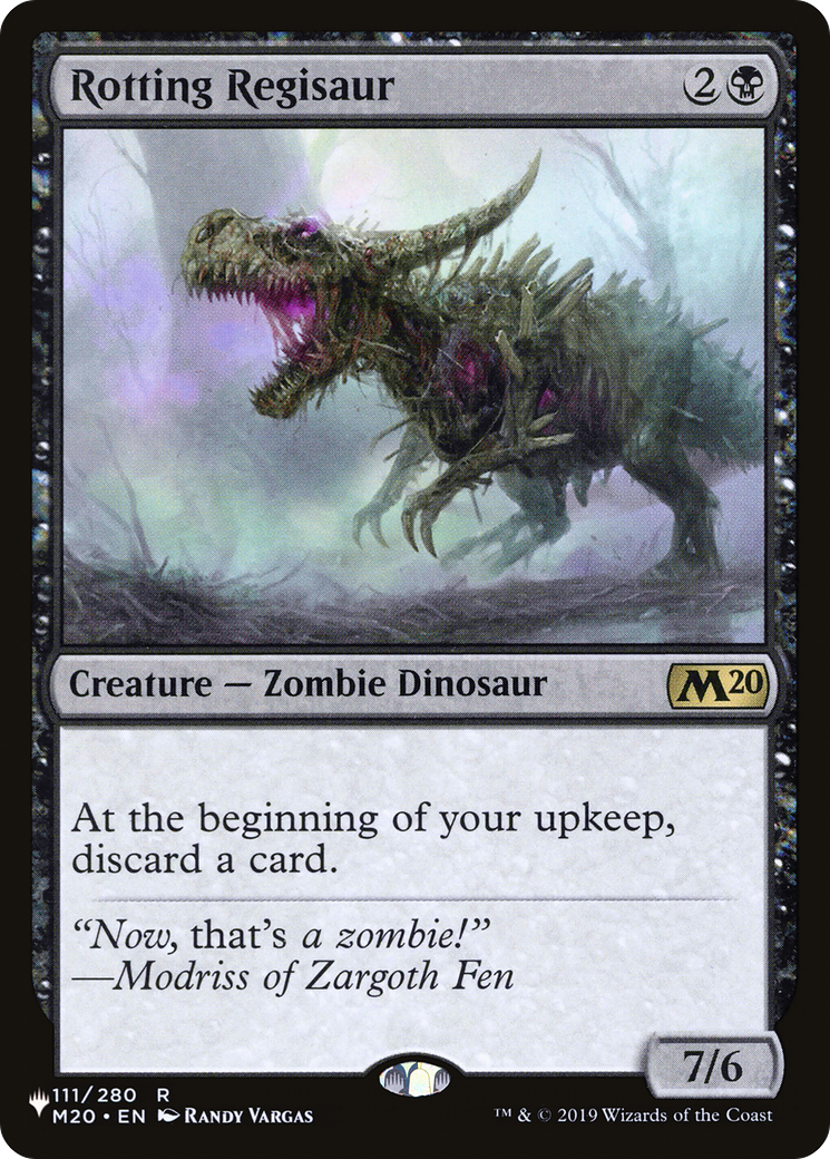 Rotting Regisaur [The List] | Devastation Store