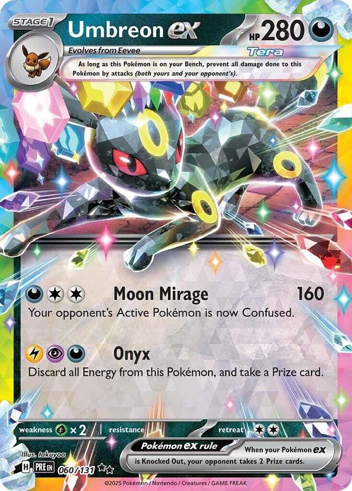 Umbreon ex (060/131) [Scarlet & Violet: Prismatic Evolutions] | Devastation Store