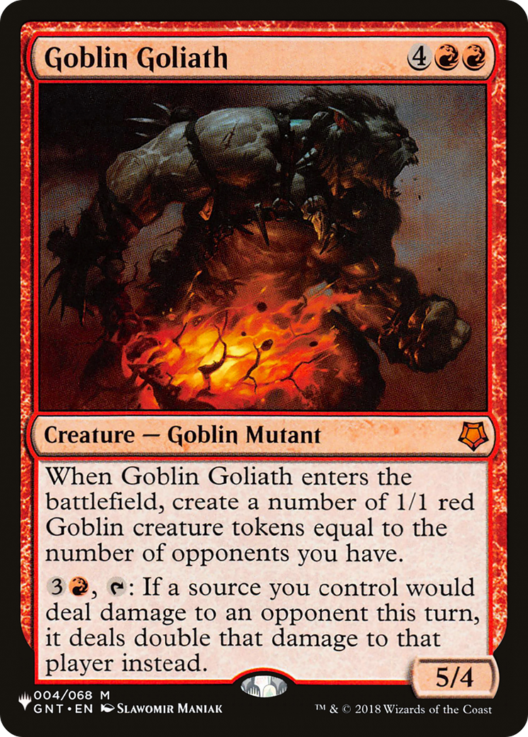 Goblin Goliath [The List Reprints] | Devastation Store