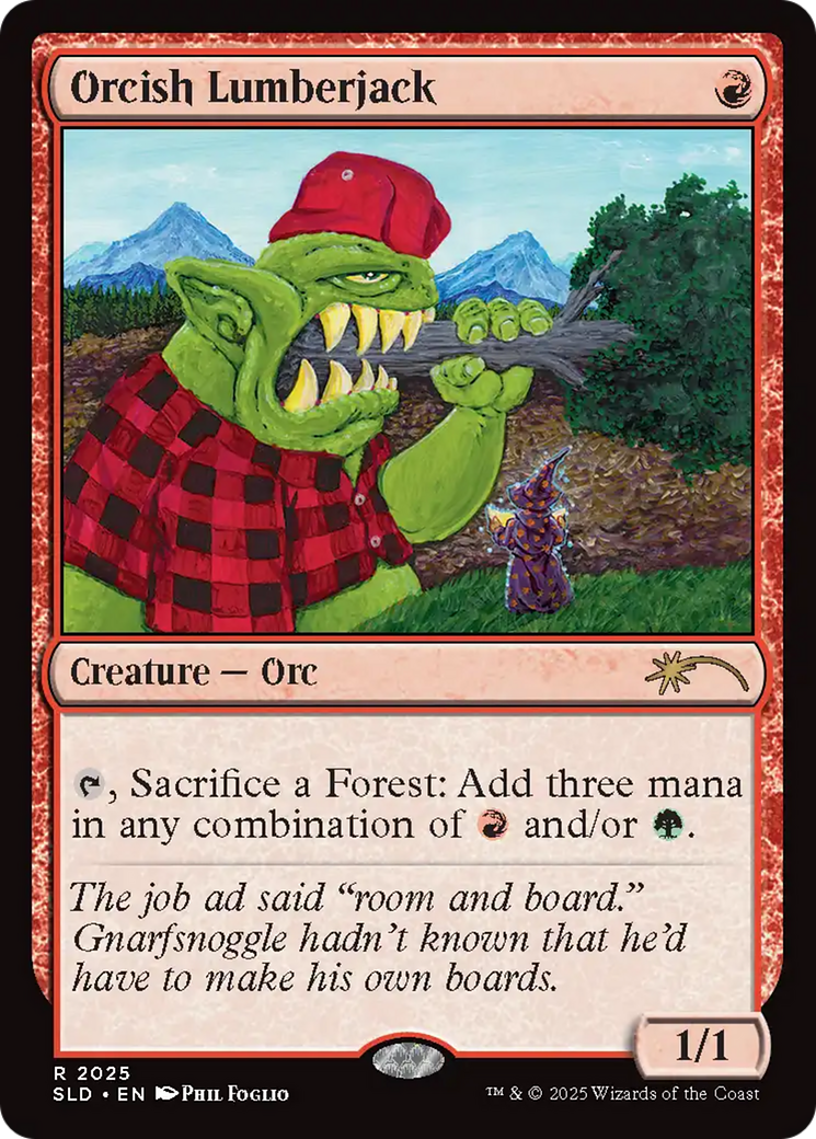 Orcish Lumberjack (2025) [Secret Lair Drop Series] | Devastation Store