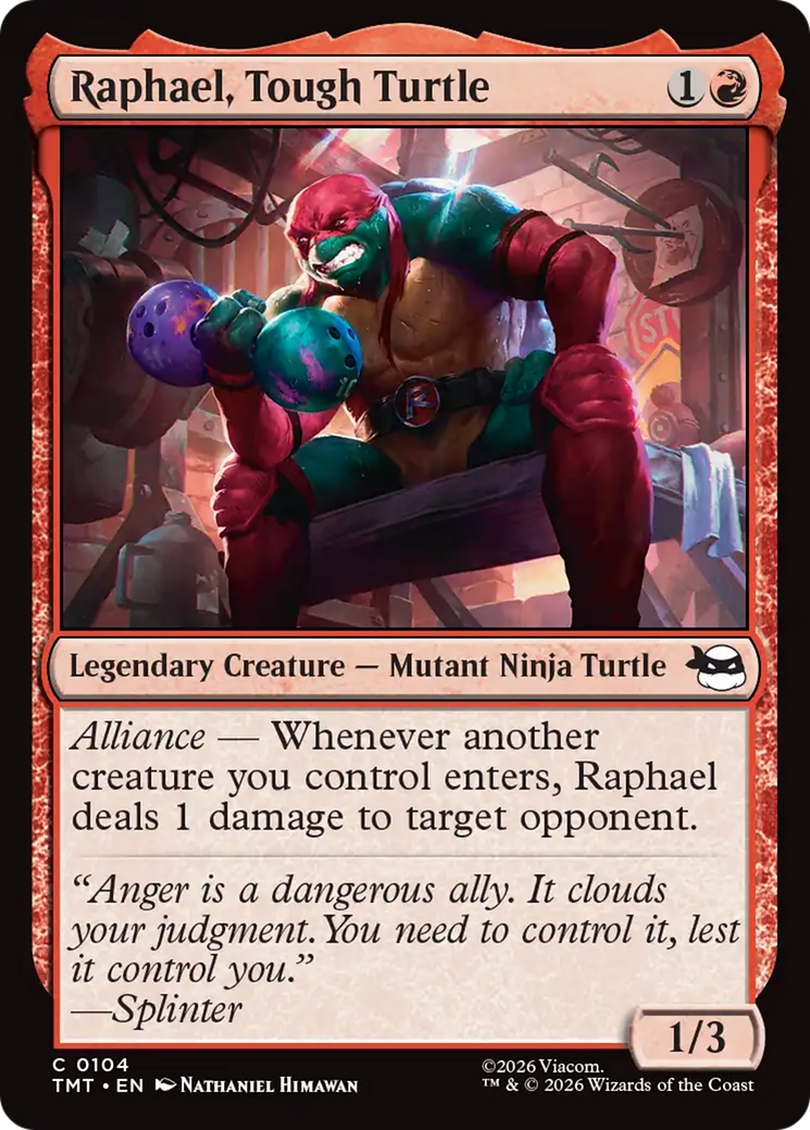 Raphael, Tough Turtle [Teenage Mutant Ninja Turtles] | Devastation Store