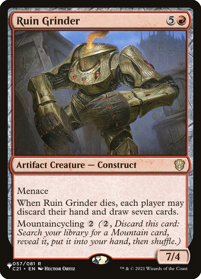 Ruin Grinder [The List] | Devastation Store