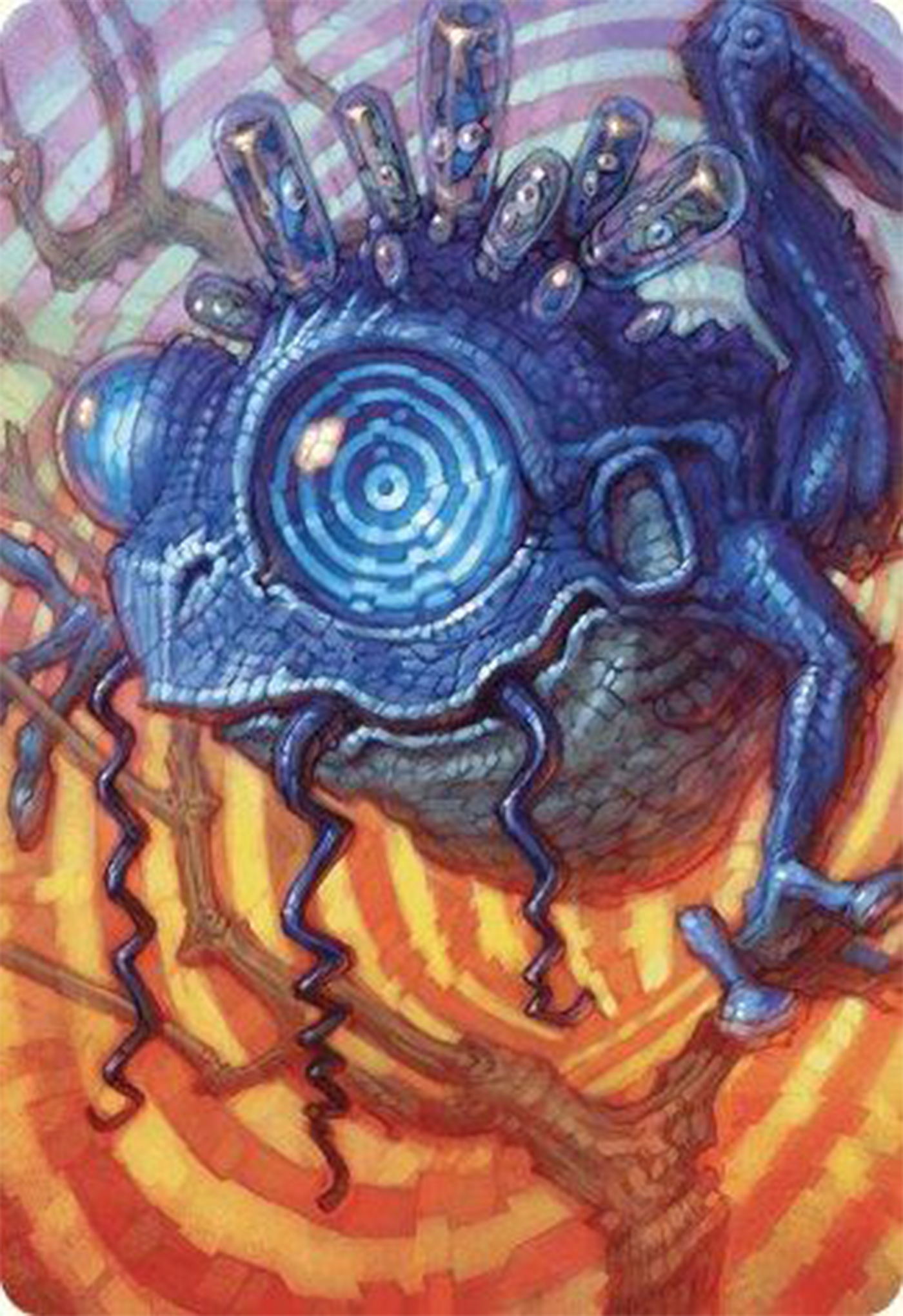 Psychic Frog Art Card [Modern Horizons 3 Art Series] | Devastation Store