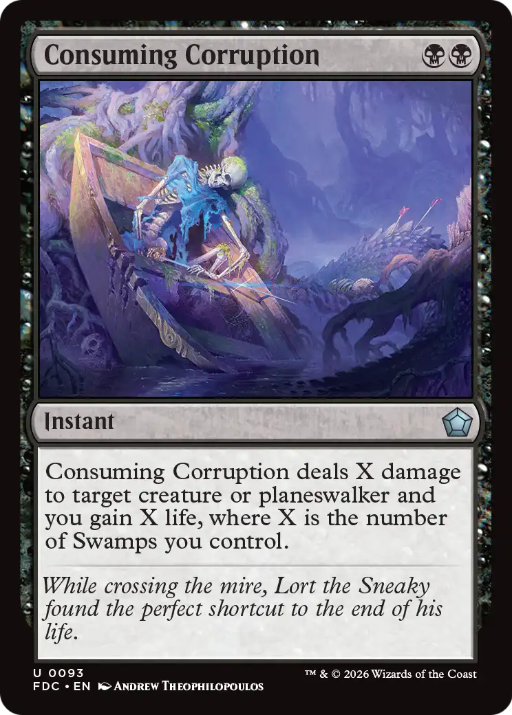 Consuming Corruption [Foundations Commander] | Devastation Store