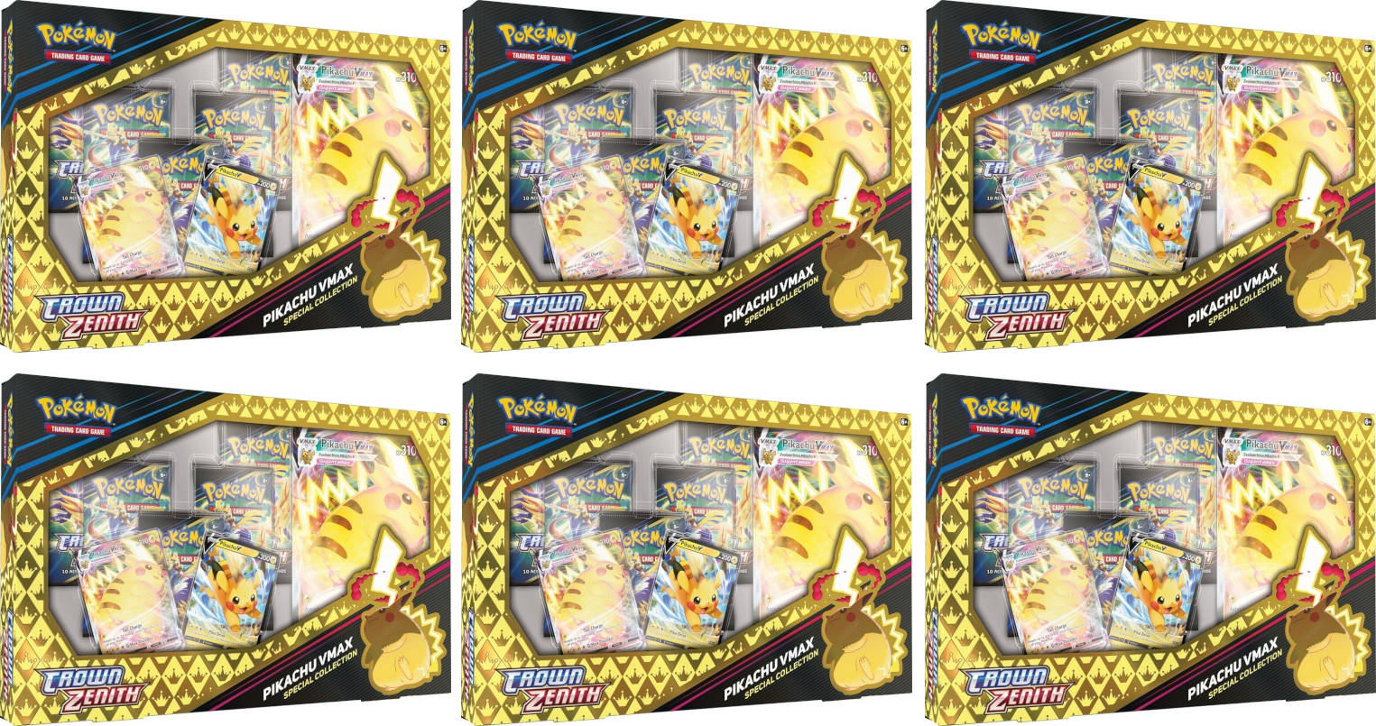 Sword & Shield: Crown Zenith - Special Collection Case (Pikachu VMAX) | Devastation Store