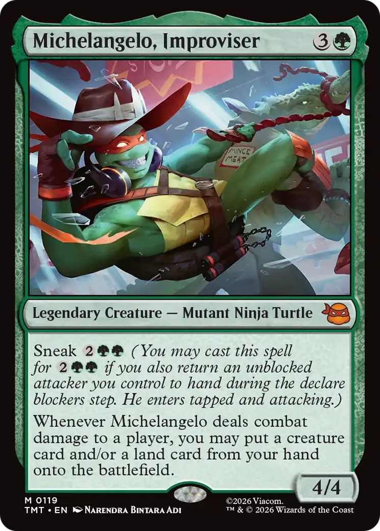 Michelangelo, Improviser [Teenage Mutant Ninja Turtles] | Devastation Store