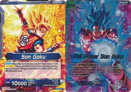 Son Goku // Full Power Son Goku (P-044) [Promotion Cards] | Devastation Store