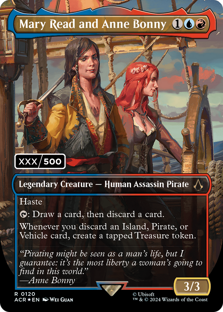Mary Read and Anne Bonny (English) (Serial Numbered) [Assassin's Creed] | Devastation Store