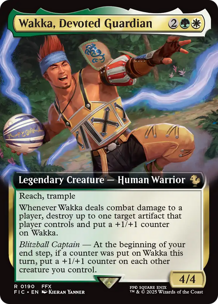 Wakka, Devoted Guardian (Extended Art) [FINAL FANTASY Commander] | Devastation Store