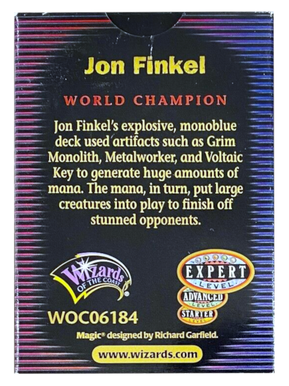 2000 World Championship Deck (Jon Finkel) | Devastation Store