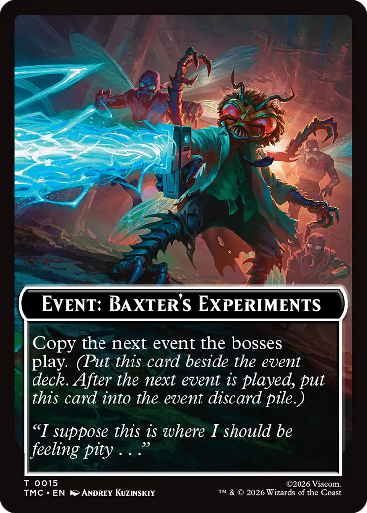 Event: Baxter's Experiments [Teenage Mutant Ninja Turtles Commander Tokens] | Devastation Store