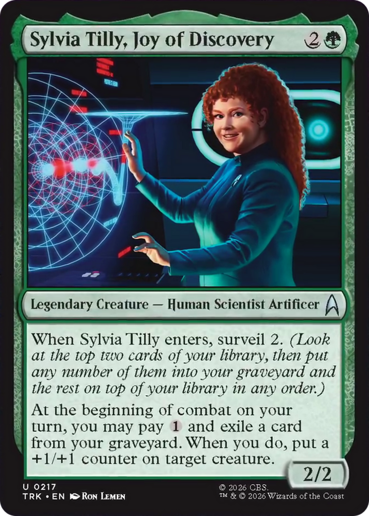 Sylvia Tilly, Joy of Discovery [Star Trek] | Devastation Store