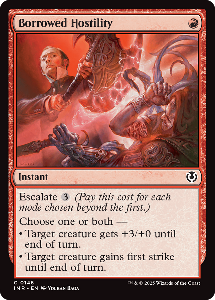 Borrowed Hostility [Innistrad Remastered] | Devastation Store