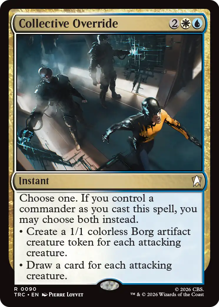 Collective Override (Surge Foil) [Star Trek Commander] | Devastation Store