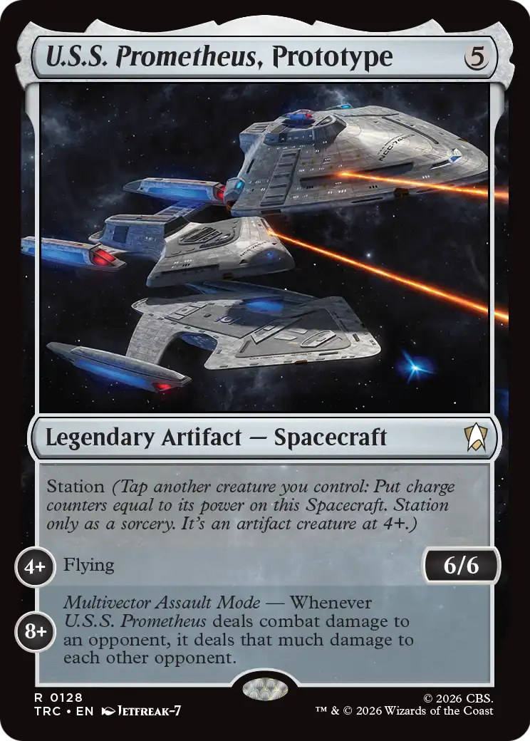U.S.S. Prometheus, Prototype (Surge Foil) [Star Trek Commander] | Devastation Store