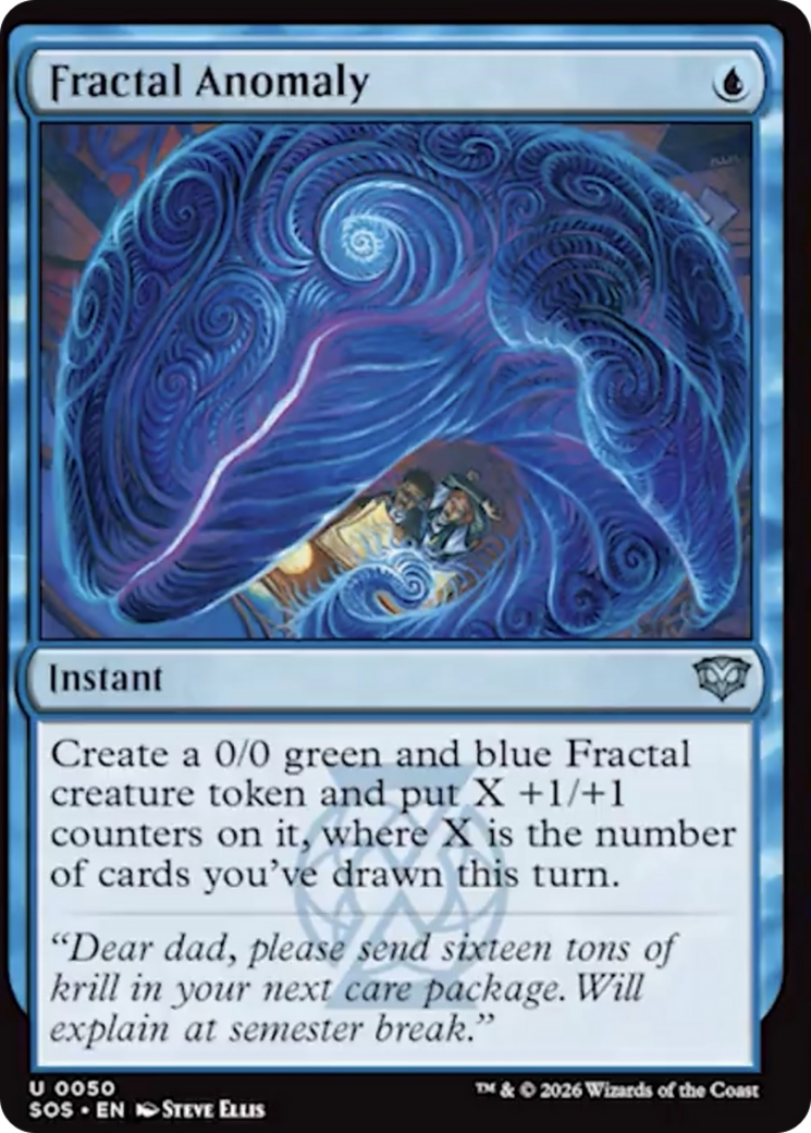Fractal Anomaly [Secrets of Strixhaven] | Devastation Store
