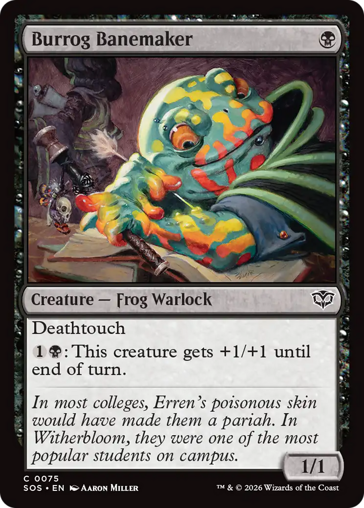 Burrog Banemaker [Secrets of Strixhaven] | Devastation Store