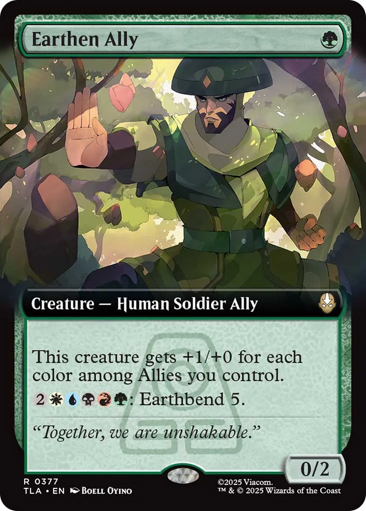 Earthen Ally (Extended Art) [Avatar: The Last Airbender] | Devastation Store