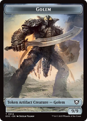 Gnome // Golem (0014) Double-Sided Token [Edge of Eternities Tokens] | Devastation Store
