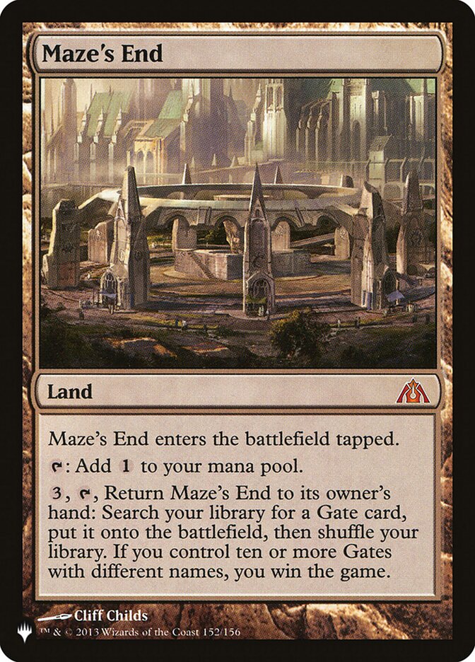 Maze's End [The List] | Devastation Store