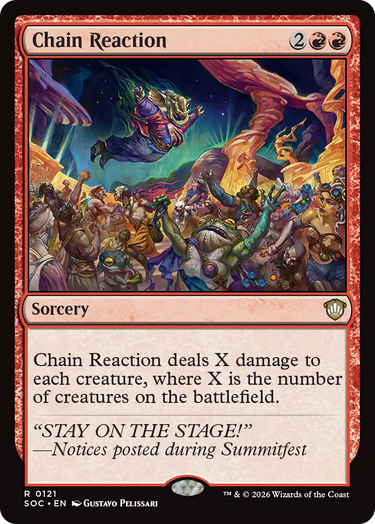 Chain Reaction [Secrets of Strixhaven Commander] | Devastation Store