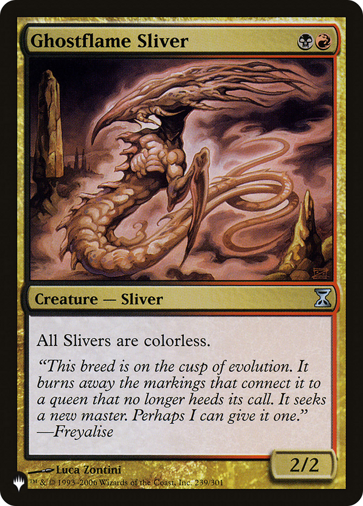 Ghostflame Sliver [The List] | Devastation Store