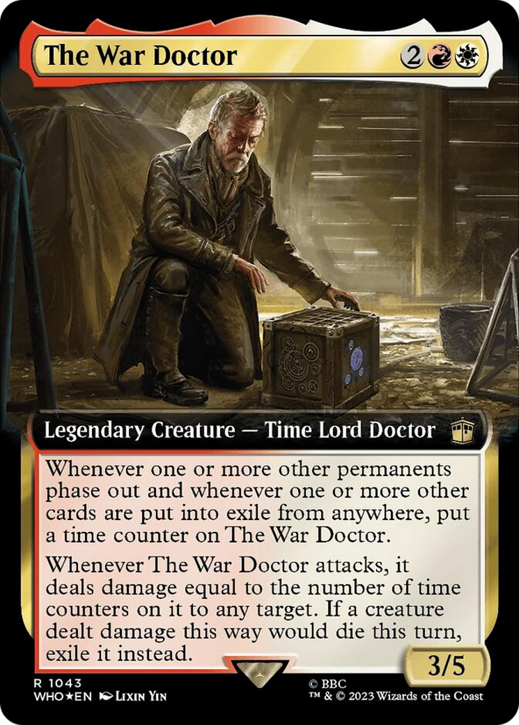 The War Doctor (Extended Art) (Surge Foil) [Doctor Who] | Devastation Store