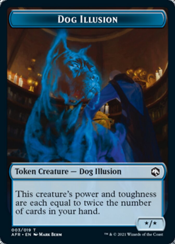 Dog Illusion Token [Dungeons & Dragons: Adventures in the Forgotten Realms Tokens] | Devastation Store