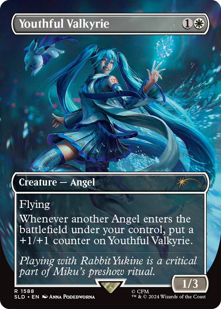 Youthful Valkyrie (Rainbow Foil) [Secret Lair Drop Series] | Devastation Store