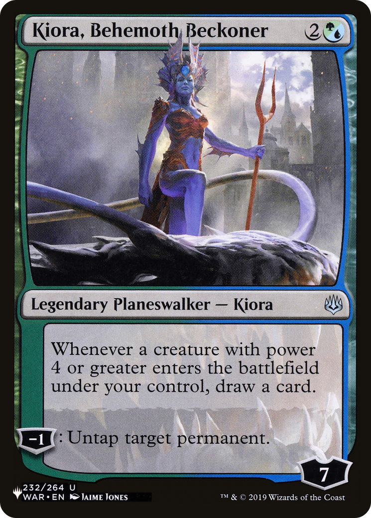 Kiora, Behemoth Beckoner [The List Reprints] | Devastation Store