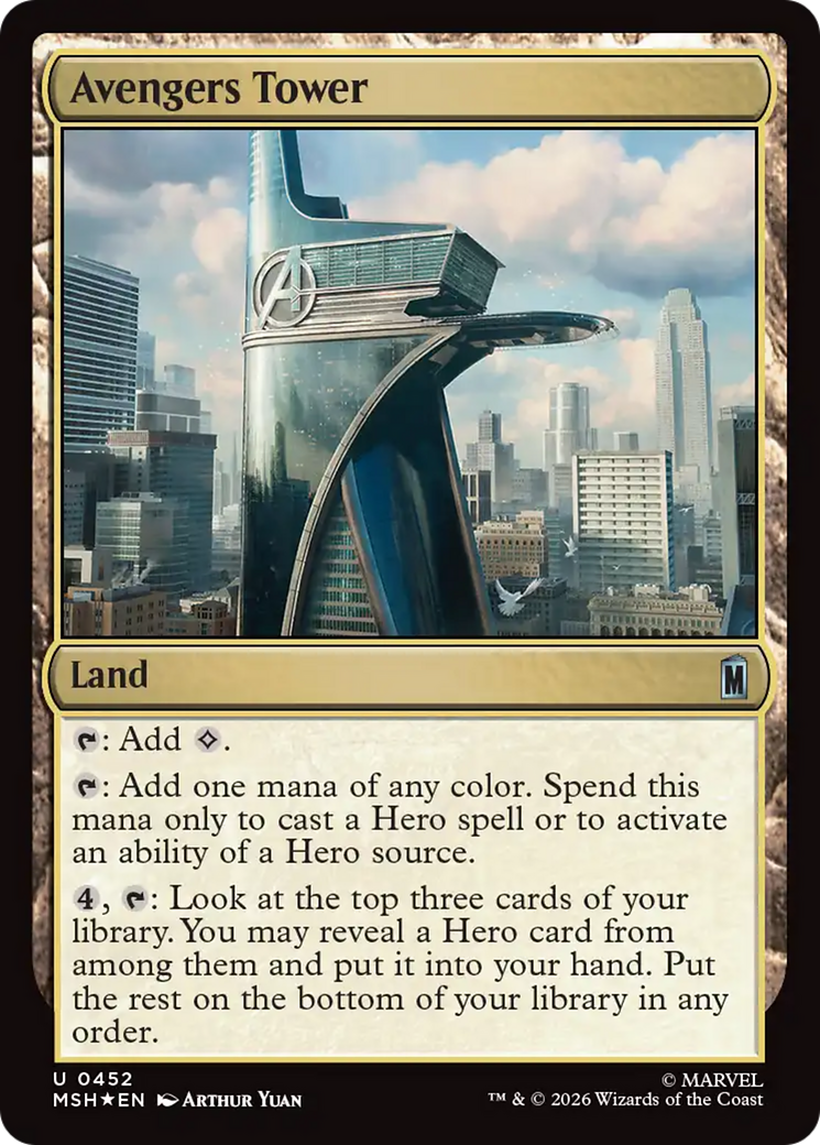 Avengers Tower (Surge Foil) [Marvel Super Heroes] | Devastation Store