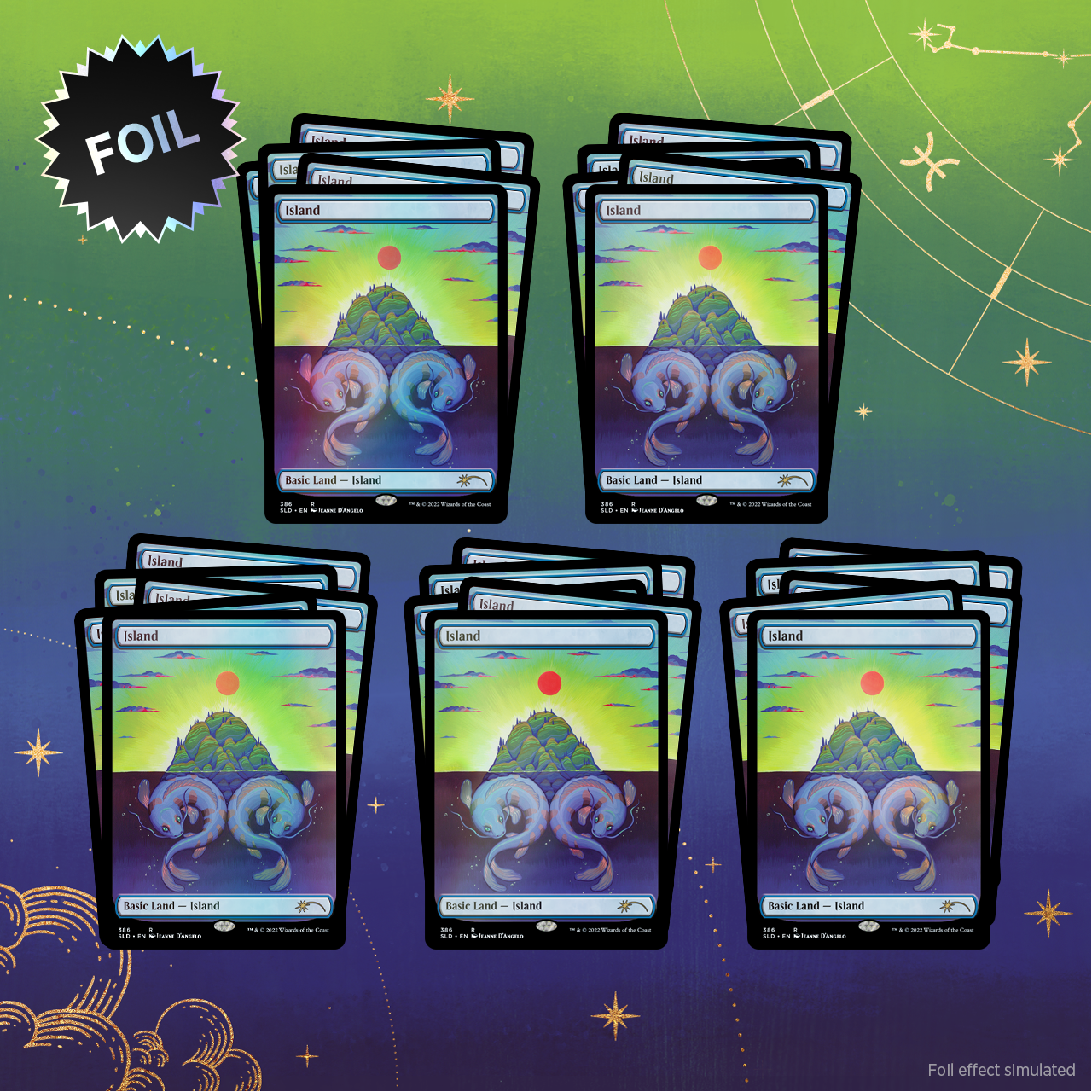 Secret Lair: Drop Series - The Astrology Lands (Pisces Bundle - Foil Edition) | Devastation Store