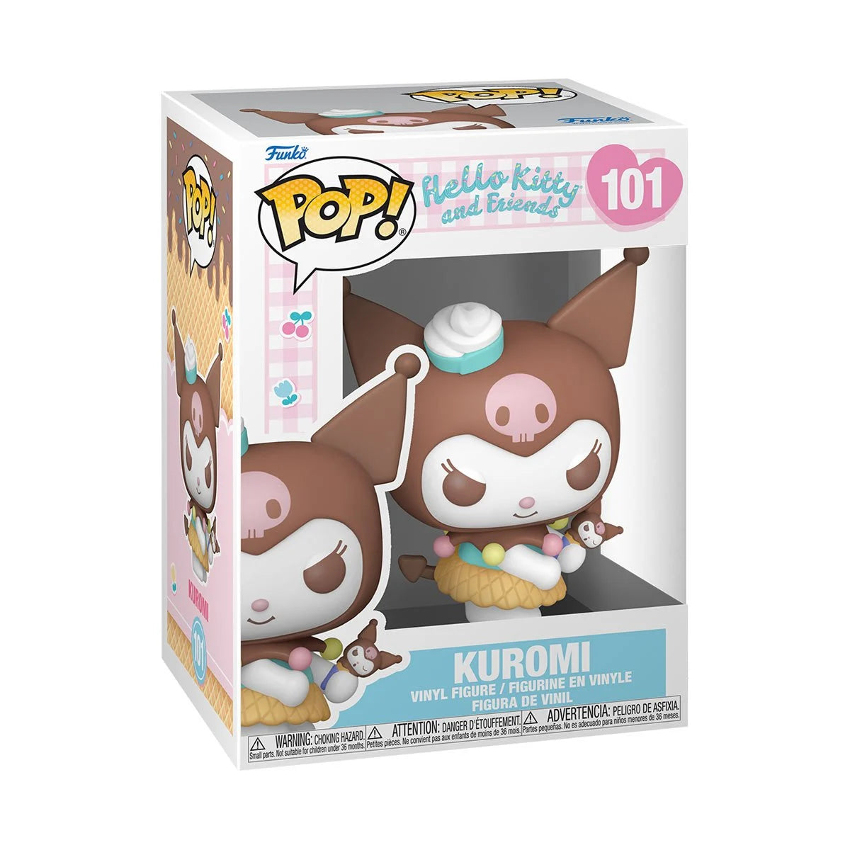 Funko Pop Hello Kitty And Friends Kuromi Ice Cream #101 | Devastation Store