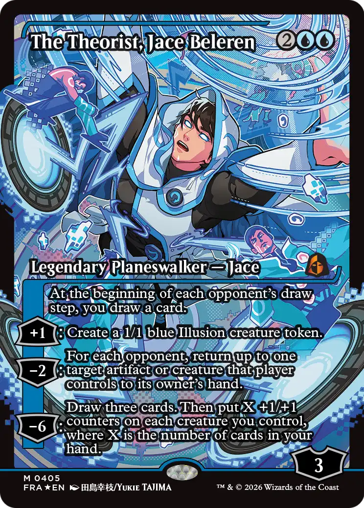 The Theorist, Jace Beleren (Showcase) [Reality Fracture] | Devastation Store