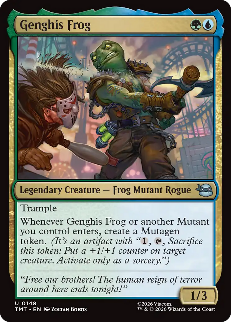 Genghis Frog [Teenage Mutant Ninja Turtles] - Devastation Store | Devastation Store