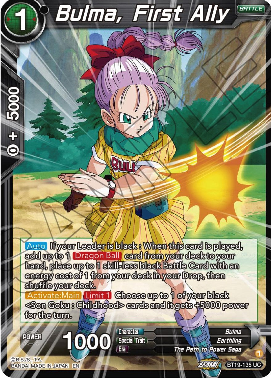 Bulma, First Ally (BT19-135) [Fighter's Ambition] | Devastation Store