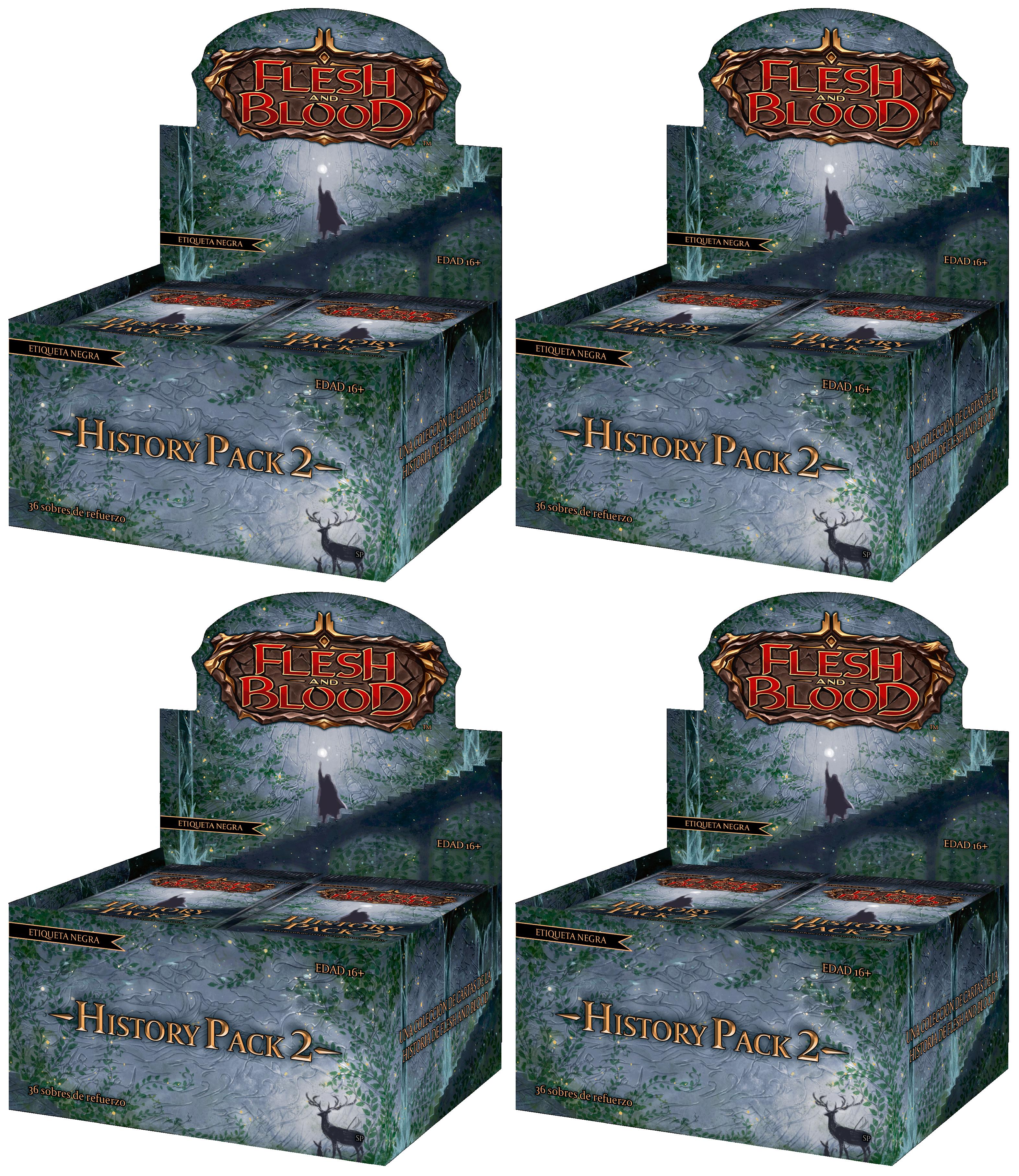 History Pack 2: Black Label [Spanish] - Booster Case | Devastation Store