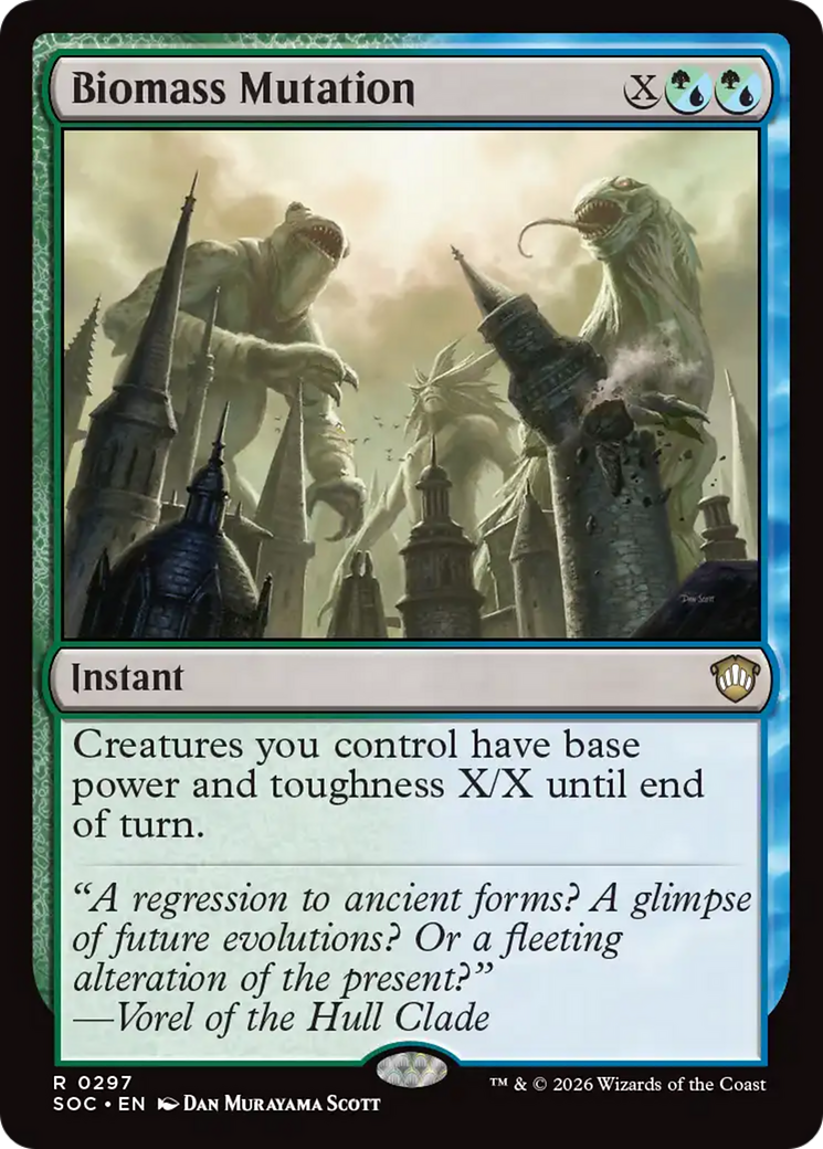 Biomass Mutation [Secrets of Strixhaven Commander] | Devastation Store