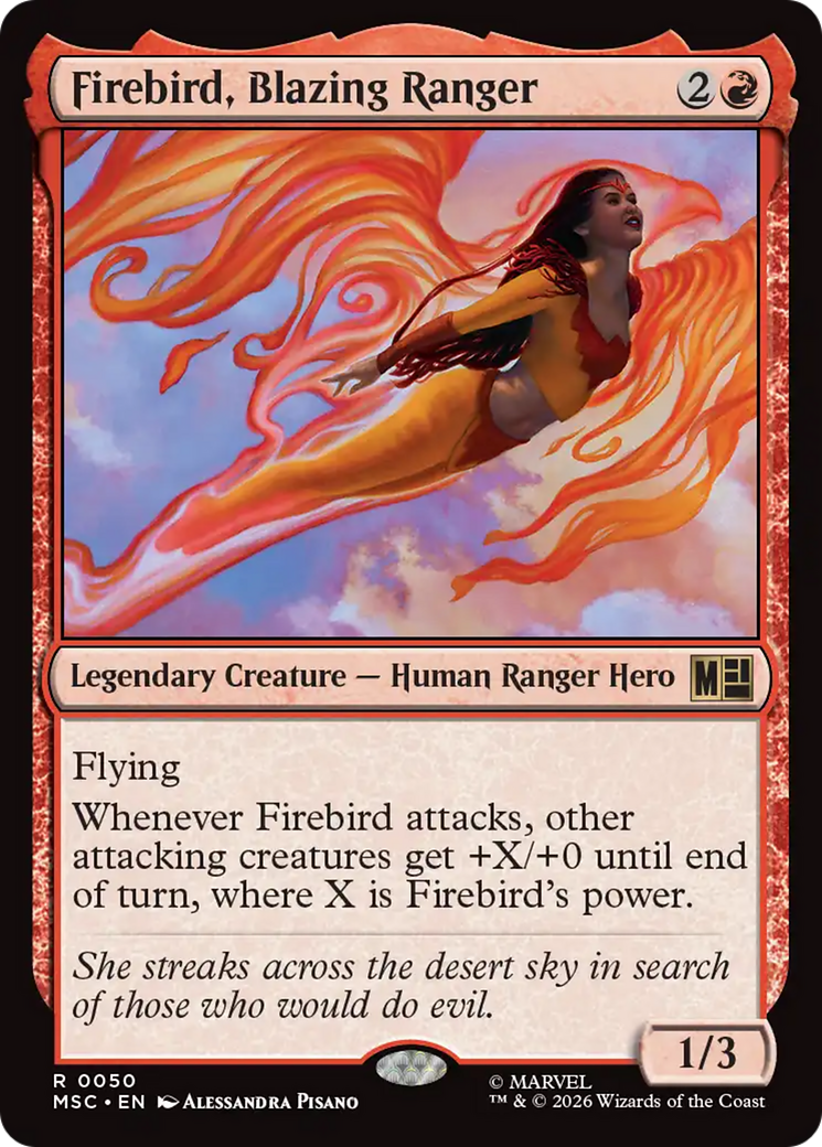 Firebird, Blazing Ranger [Marvel Super Heroes Commander] | Devastation Store