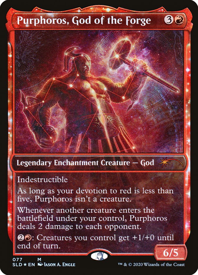 Purphoros, God of the Forge [Secret Lair Drop Series] | Devastation Store