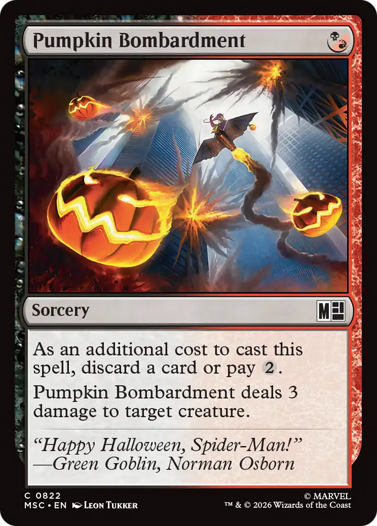Pumpkin Bombardment [Marvel Super Heroes Commander] | Devastation Store