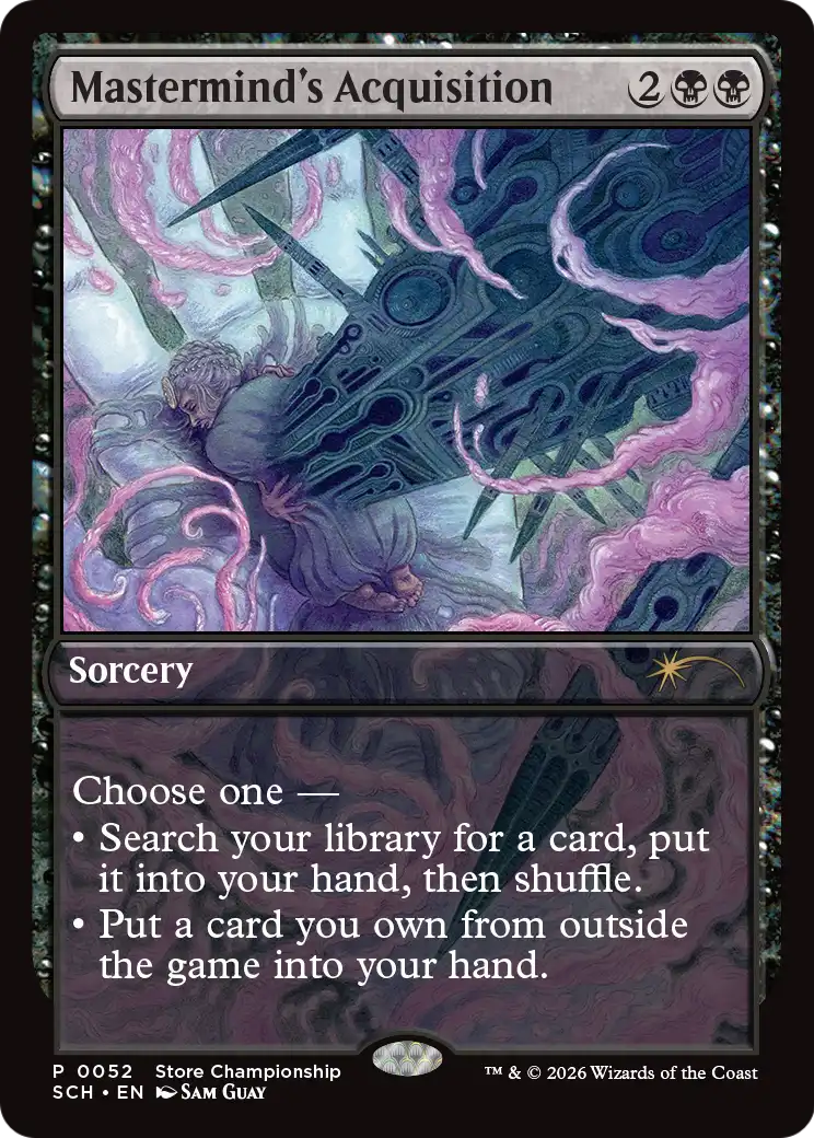 Mastermind's Acquisition [Store Championship 2026] | Devastation Store