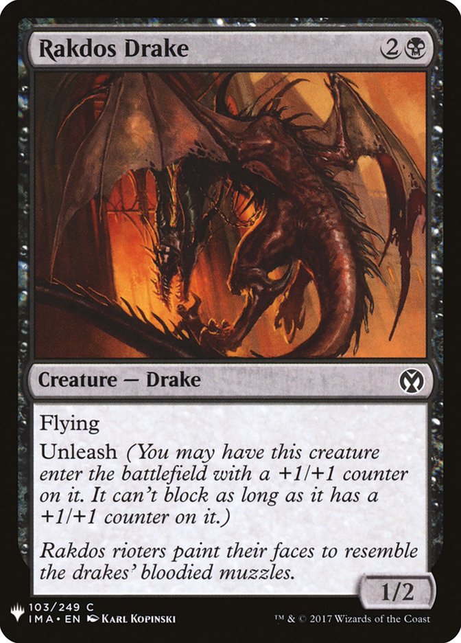 Rakdos Drake [Mystery Booster] | Devastation Store