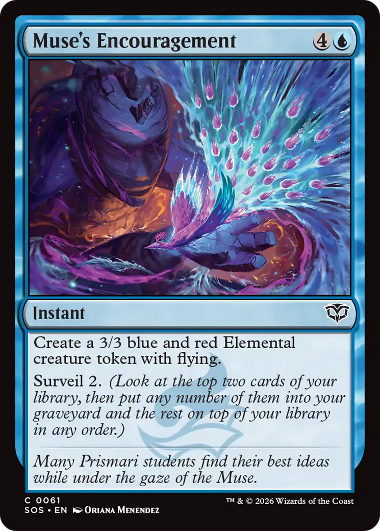 Muse's Encouragement [Secrets of Strixhaven] | Devastation Store