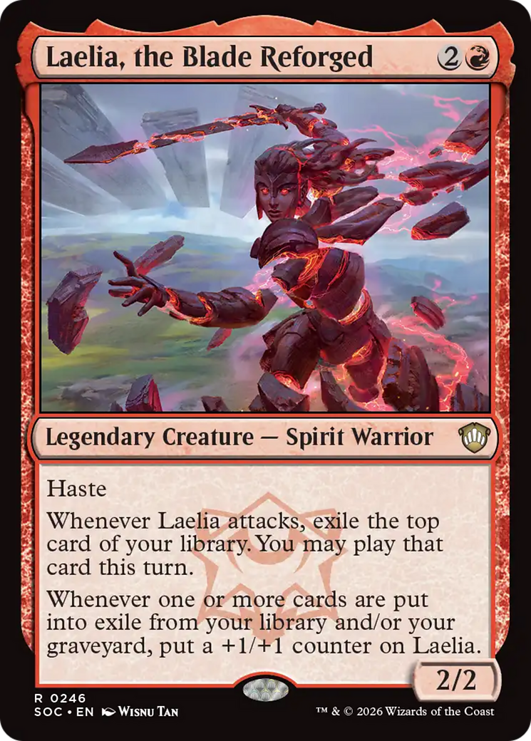 Laelia, the Blade Reforged [Secrets of Strixhaven Commander] | Devastation Store