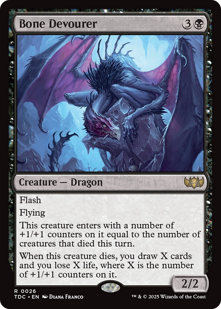 Bone Devourer [Tarkir: Dragonstorm Commander] | Devastation Store